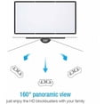 thumbnail image 3 of Pantalla de proyección portátil antiarrugas plegable, tela de poliéster natural para películas de campamento al aire libre, fácil instalación con gancho de pegamento de mucílago, compatible con HD, 3 of 5