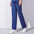 thumbnail image 2 of Pantalones de enfermera para mujer, pantalones de trabajo médico holgados blancos para las cuatro estaciones, pantalones blancos de doctor rosa y azul, pantalones elásticos de talla grande para hombre, 2 of 5