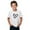 White-A, variant on Boys Girls Summer T Shirts Short Sleeve Crew Neck Tee Casual Loose Printed T-Shirts Kids Breathable Tops