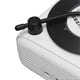 thumbnail image 3 of Enceinte Bluetooth 5.0, style tourne-disque vinyle, style classique à l'ancienne, volume élevé, enceinte Bluetooth sans fil, blanche, 3 of 4