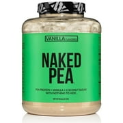Naked Pea - Vanilla Pea Protein Isolate, Vegan Protein From U.S. and Canadian Farms, 5LB
