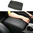 thumbnail image 4 of Black Leather Center Armrest Cover LID For Infiniti Q50 2014-2019, 4 of 6