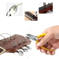 thumbnail image 2 of Guitar Tool Kit Repairing Maintenance Tools String Organizer String Action Ruler, 2 of 7
