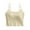 Yellow, variant on Fanxing Womens Cotton Camisole Adjustable Strap Tank Tops with Shelf Bra Undershirts White,M