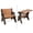 Espresso, variant on Convert A Chair Convertible Outdoor Chair to Table, Space-Saving Patio Furniture - Midnight Birch Gen 2.