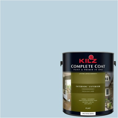 Summer Shower, KILZ COMPLETE COAT Interior/Exterior Paint & Primer in One, (Best Paint For Shower Walls)