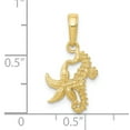 thumbnail image 3 of 10K Seahorse and Starfish Pendant 10D1394, 3 of 3