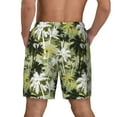 thumbnail image 4 of Goofa Hawaii Palms Printed Men's Swim Trunks Board Shorts Quick Dry Mens Swimming Trunks with Compression Liner,Breathable Fit Hawaii Beach Shorts-3X-Large, 4 of 9