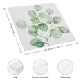 thumbnail image 3 of FANNA Green Leaves Cloth Napkins for Hotel, Home, Banquet Table Decor Washable Polyester Napkins 6 PCS, 3 of 7