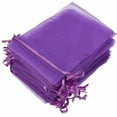 thumbnail image 4 of Magik 50~100 Sheer Coralline Organza Favor Gift Bags Jewelry Pouches Wedding Party, 4 of 4
