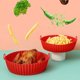 thumbnail image 4 of Cesta de silicona para freidora de aire, molde grueso para freidora de aire, olla para horno, bandeja para hornear, pollo frito, estera para Pizza, accesorios para freidora de aire, 4 of 4