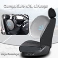 thumbnail image 6 of for HONDA CIVIC 2016-2026 Car Seat Cover, Waterproof Leather 5 Piece Full Set Easy to Clean and Install Suitable for All Seasons, Red Edge Car Seat Covers, 4-Door Sedans Only, Pet Car Seat Covers, 6 of 9