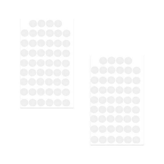 GOOHOCHY 104 PCS Wall Sticker Stickers Decals Circle White