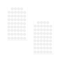 GOOHOCHY 104 PCS Wall Sticker Stickers Decals Circle White