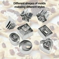thumbnail image 4 of Zootealy 24 Pcs Emporte-Pièces Emporte-Pièce en Acier Inoxydable Moule Emporte-Pièces pour Sandwich Mini Formes Géométriques Emporte-Pièce, 4 of 6
