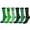 St. Patrick B, variant on COUVER Women's Patterned Crew Socks Christmas Size 9-11 6 Pairs (12 Count)