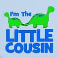 thumbnail image 2 of CafePress - I'm The LITTLE Cousin! Dinosa Infant Bodysuit - Baby Light Bodysuit, Size Newborn - 24 Months, 2 of 4