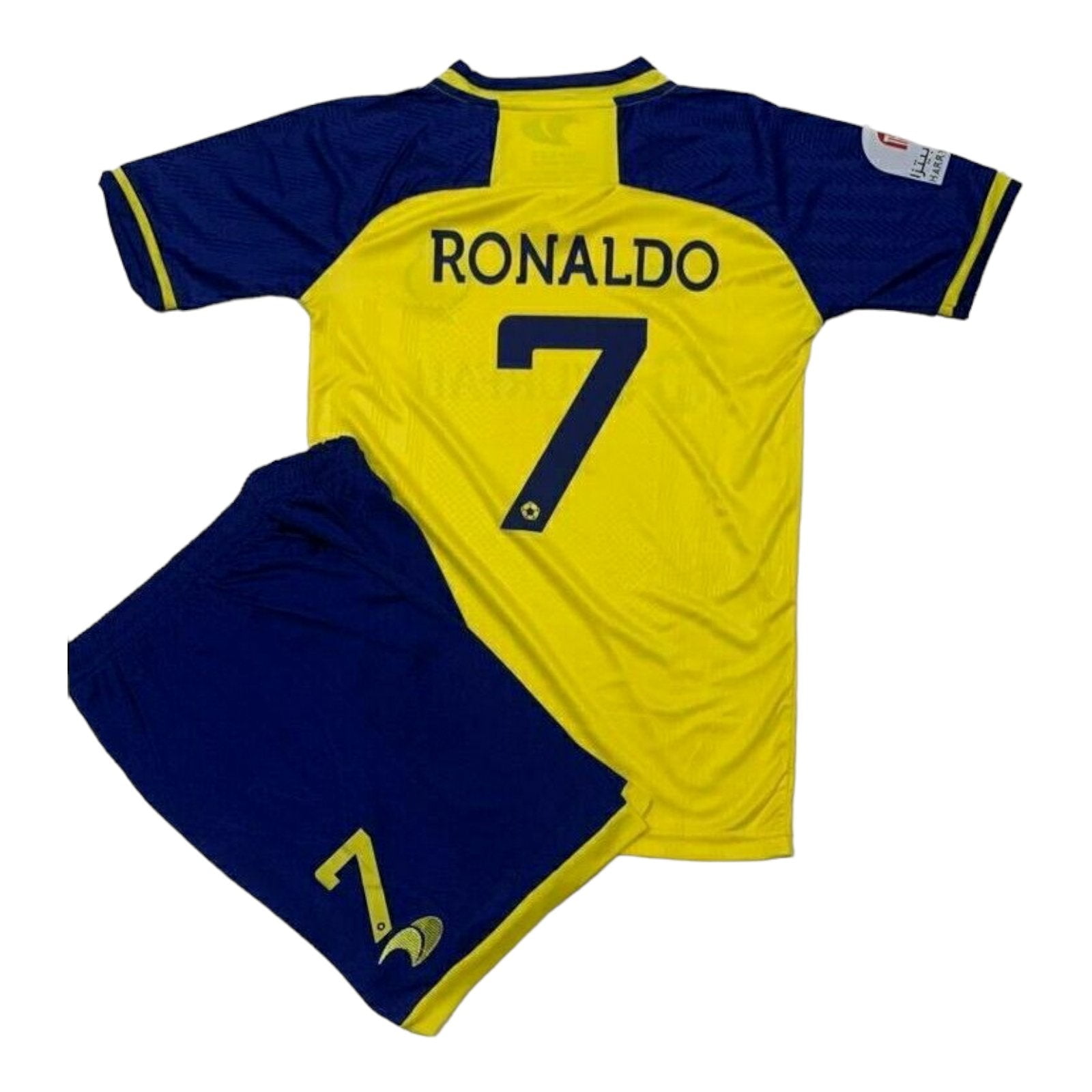 RONALDO 7 ALNASSR Men's F tbol Sports Soccer Jersey TShirts & Shorts