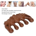 thumbnail image 4 of Peine de Raspado de Sándalo Gua Sha, Alivio del Estrés, Promover la Circulación, La Madera Ergonómica Peine Meridiano Con UNA Botella de Aceite Esencial de 20 ml para el Hogar, 4 of 7