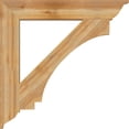 thumbnail image 3 of Ekena Millwork 6"W x 40"D x 40"H Imperial Traditional Rough Sawn Bracket, Western Red Cedar, 3 of 4