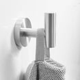thumbnail image 5 of 8 Piece Wall Mount Bathroom Hardware Set Silver Brushed Nickel Finish, 5 of 5