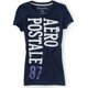 thumbnail image 1 of Camiseta gráfica Aeropostale Puff Paint azul mediana, 1 of 1