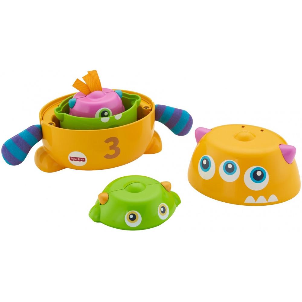 Fisher-Price Stack & Nest Monsters with Textures & Sounds - image 7 of 10