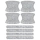 thumbnail image 2 of Etiquetas engomadas de la manija de la puerta del coche del diamante artificial, accesorios autos del coche de la etiqueta engomada del rasguño anti Blanco Zulema Película protectora de mango, 2 of 8