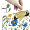 thumbnail image 6 of FORMRS Acrylic Clipboard with Low Profile Clip Standard A4 Letter Size, 12.5" x 9", Blue Floral, 6 of 8