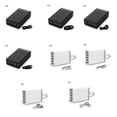 thumbnail image 4 of Cargador multipuerto Methold tira de alimentación de alto rango 5 puertos USB Negro UK-Stecker, 4 of 6