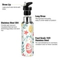 thumbnail image 3 of Yayeee 20oz Insulated Water Bottle Double Wall Stainless Steel with Flip Straw Lid, Cute Easter Eggs, 3 of 7