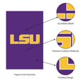 thumbnail image 5 of LSU Tigers 28" x 44" Double-Sided Garden Flag, 5 of 7