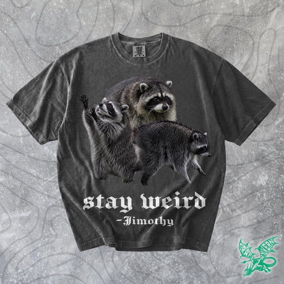 Jimothy The Racoon Graphic Tshirt, Funny Seattle Washington, Local Cryptid 90S Graphic Shirt Gift, Stay Tee