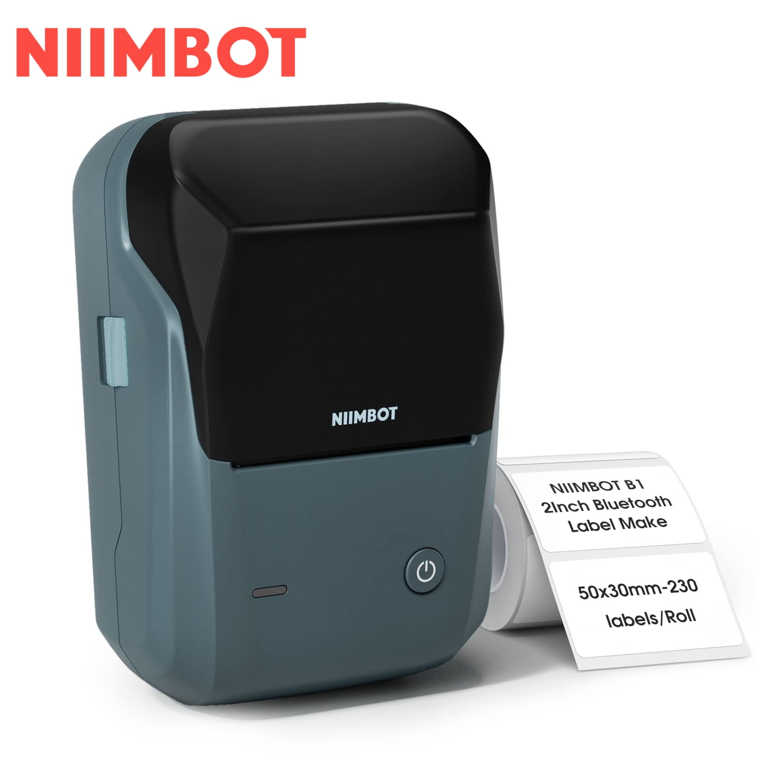 NIIMBOT B1 Label Makers, 2 Inch Bluetooth Label Maker Auto