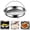 B, variant on BinKFF All-In-One Pan Steamer Basket, 7/8/9 Inch Premium Stainless Steel Construction, Dishwasher Safe, Perfect for Steaming Vegetables, Full Handle for Easy Use