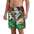 thumbnail image 2 of Suicide Squad Mens Swim Trunks Quick Dry Board Shorts With Mesh Lining, Beach Shorts Swimwear Bathing Suits, 2 of 7