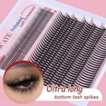 thumbnail image 6 of Lash Clusters 100D Long 12-20mm Lash Spikes Eyelash Clusters Volume Individual Lashes DIY Spiky Lash Extension Mega Cluster Eyelash Extensions Mink Strips Lashes Thick, 6 of 14