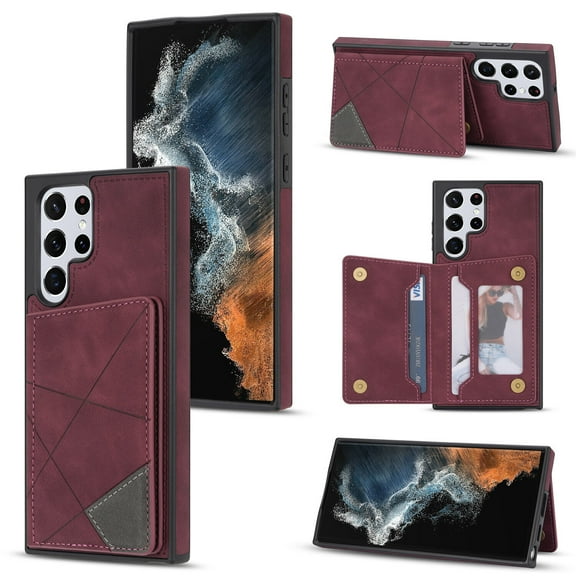 For Samsung Galaxy A12 5G Leather Hybrid Wallet Card Holder Stand Case Shockproof Luxury Cover