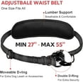 thumbnail image 2 of Hands-Free Dog Leash with Pouch - Double Retractable Bungee Leash for Two Dogs, Adjustable Waist Belt with Dual Padded Handles, Reflective Design for Walking, Running, and Training, 2 of 6