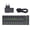 Black - EU Plug, variant on COKYIS 10 Channel Stereo Mixer with RGB Light, Low Noise Mono and Stereo Switching, Portable Audio Mixer for Guitar, Keyboard, Drum, and Stage Performance, EU Plug 100-240V