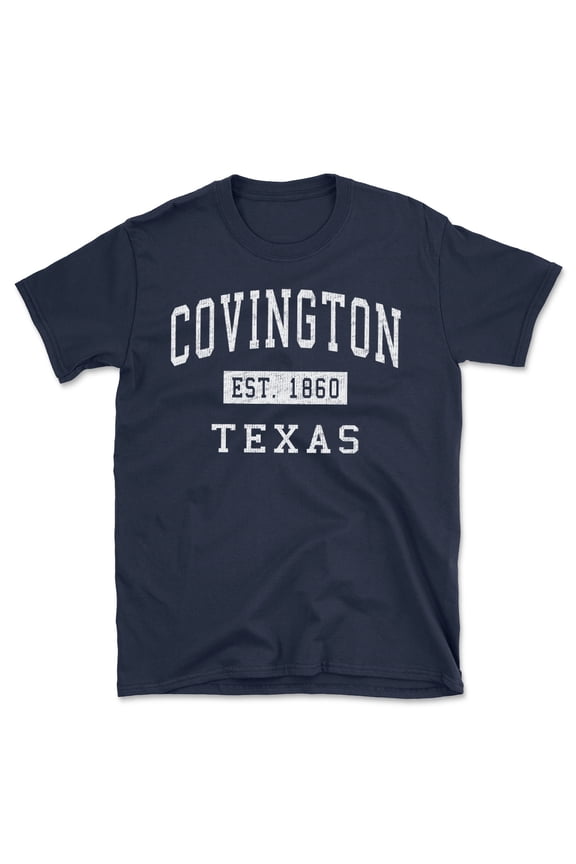 Covington Texas Classic Established Men's Cotton T-Shirt