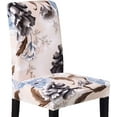 thumbnail image 1 of Chaise de Salle à Manger Extensible Moderne Couvre Amovible Spandex Slipcovers pour Chaises Hautes 4/6 PCS Housses de Protection de Chaise (C, 4PCS/Set), 1 of 6