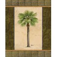 thumbnail image 3 of Gango Home Decor Classic Coastal Palm Tree Wall Art; Two Brown 8x10in Wood Mounted Prints, 3 of 5