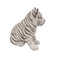 thumbnail image 4 of SITTING WHITE TIGER CUB STATUE, 4 of 6