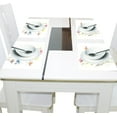 thumbnail image 4 of Ryvnso Placemats Set of 4 Art Flowers Dining Mats Heat-Resistant Non-Slip Washable Table Mat, 4 of 8
