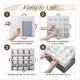 thumbnail image 2 of Shoe Storage Organizer, Shoe Organizer for Closet, Shoes Box grey, 2 of 5