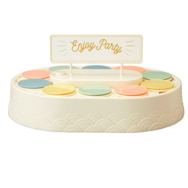 Rotating Rotating Cupcakes Machine Automatic Rotating Display Table Swing Tray for Kids Birthday Party Gifts