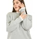 thumbnail image 4 of Sueter con cuello y puños de encaje Roman Fashion /Tallas Extras, 4015 (Gris claro) gris 42, 4 of 7