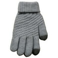thumbnail image 1 of Women Man Winter Soft Knit Touch Screen Gloves Texting Capacitive Smartphone, 1 of 9
