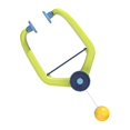 thumbnail image 1 of Juego de autoentrenamiento de tenis Vogacara para interiores 2 raquetas+6 Pelotas, 1 of 6